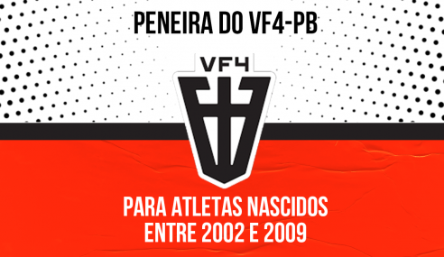 VF4-PB realizará peneira para quatro categorias