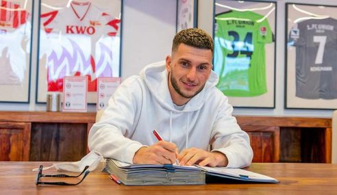 Union Berlin-ALE anuncia atacante do Bayern de Munique-ALE