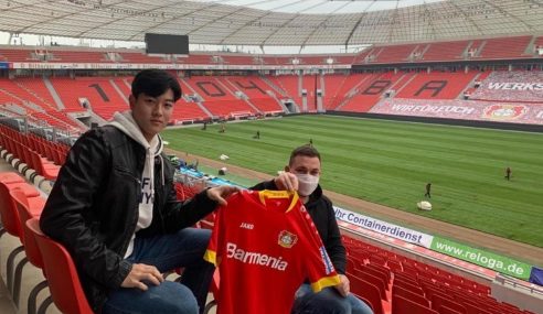 Bayer Leverkusen-ALE anuncia contratação de sul-coreano de 16 anos