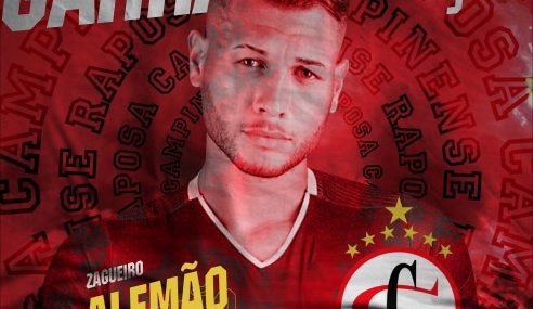 Campinense anuncia chegada do zagueiro Alemão