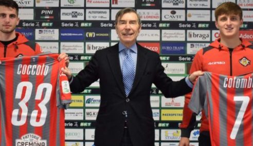 Cremonese-ITA traz dois reforços de gigantes italianos