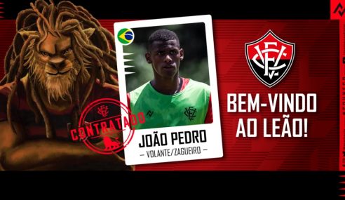 Vitória anuncia volante da Portuguesa Santista