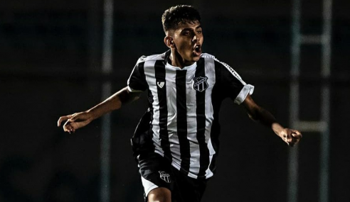 Ceará promove meia convocado pela Seleção Sub-17 ao profissional