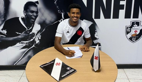 Vasco renova com artilheiro da equipe na Copa do Brasil Sub-20