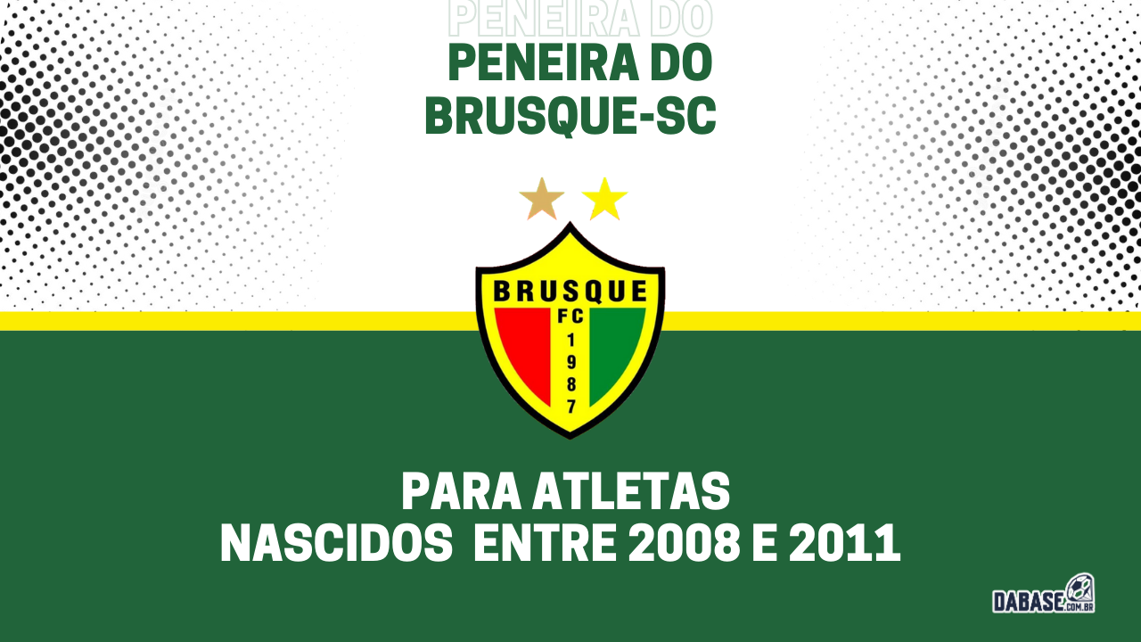 Brusque-SC realizará peneira para duas categorias