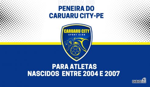 Caruaru City-PE realizará peneira para duas categorias