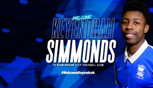 Manchester City-ING perde centroavante de 19 anos para o Birmingham City-ING