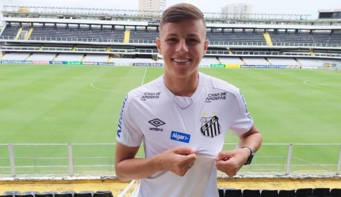 Santos empresta jovem atacante ao Maringá