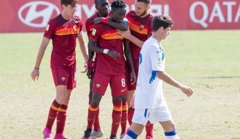 Roma vence mais uma e segue tranquila na ponta do Italiano Sub-19