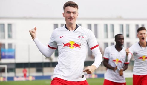 RB Leipzig-ALE empresta centroavante de 19 anos ao Nürnberg-ALE