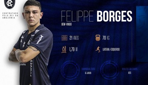 Remo confirma chegada de Felippe Borges