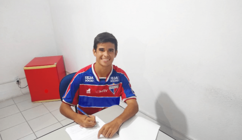 Fortaleza apresenta reforço para o time sub-17