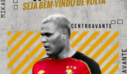 Sport renova com atacante até 2023