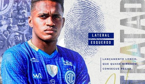 Confiança contrata lateral campeão brasileiro de aspirantes de 2020