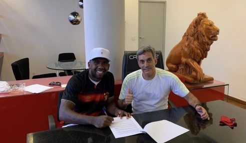 Sport oficializa contratação de atacante do São Paulo