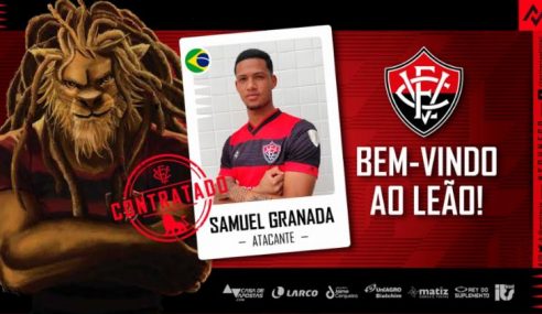 Atacante do Fluminense é anunciado oficialmente como reforço do Vitória