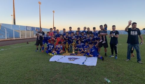 Grêmio Santo Antônio conquista título do MS Sub-17 de 2020