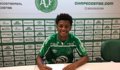 Chapecoense traz atacante para a categoria sub-20