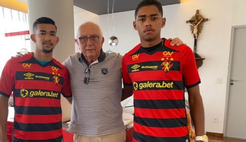 Sport amplia contrato de duas revelações da base