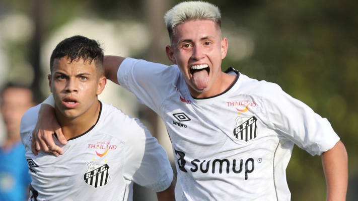 Santos leva 2 a 0, mas vira e derrota Atlético-MG pelo Brasileirão Sub-17