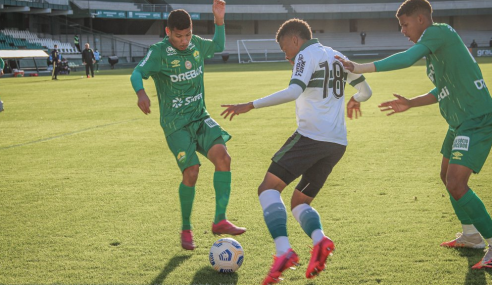 Coritiba não sai do zero com o Cuiabá e soma primeiro ponto no Brasileirão de Aspirantes