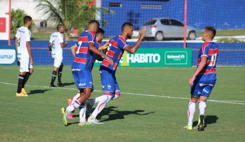 De virada, Fortaleza vence Grêmio e segue 100% no Brasileirão de Aspirantes