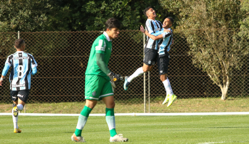 Grêmio derrota Coritiba e assume liderança do Grupo A do Brasileirão de Aspirantes