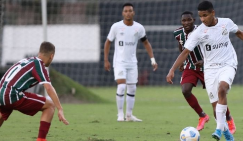 Fluminense derrota Santos fora de casa e segue invicto no Brasileirão Sub-17