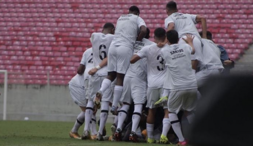 Com golaço do meio-campo, Santos vence Sport em estreia no Brasileirão Sub-20