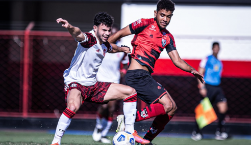 Flamengo goleia Atlético-GO fora de casa e vence a terceira no Brasileirão Sub-20