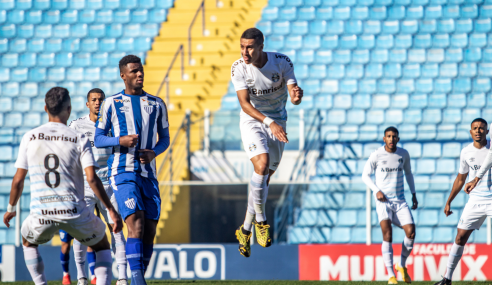 Grêmio empata com o Avaí e garante classificação no Brasileirão de Aspirantes