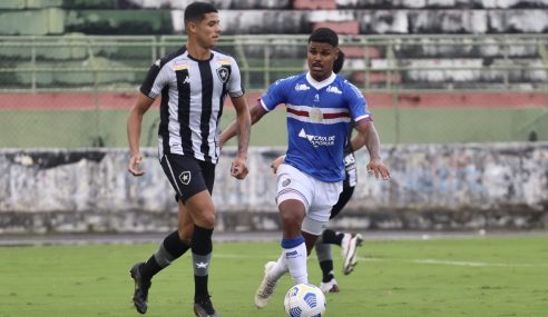 Botafogo vence Bahia e assume vice-liderança do Brasileirão Sub-20