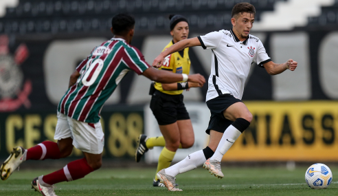 Corinthians e Fluminense empatam na abertura da oitava rodada do Brasileirão Sub-20