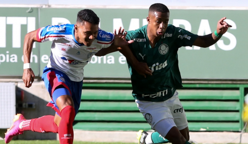 Palmeiras bate Bahia e vence a primeira no Brasileirão Sub-20