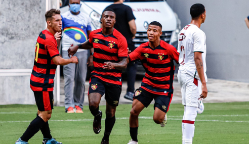 Goleiro pega pênalti, Sport vence Fluminense e soma primeiros pontos no Brasileirão Sub-20