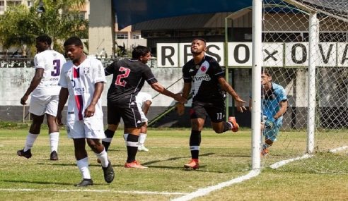 Vasco goleia Resende e lidera Taça Guanabara Sub-17