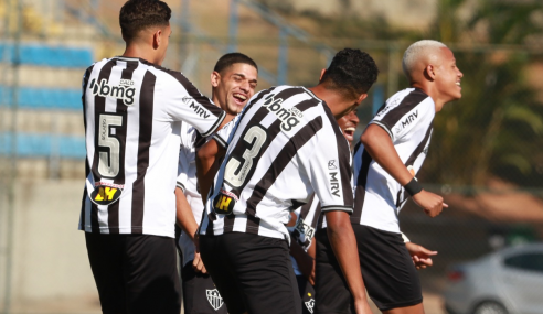 Com três de Rubens, Atlético-MG goleia Bahia pelo Brasileirão Sub-20