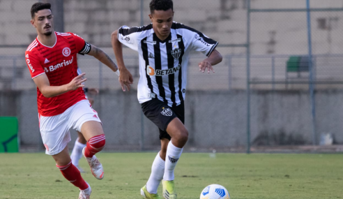 Atlético-MG derrota Internacional e vence quarta seguida no Brasileirão Sub-20