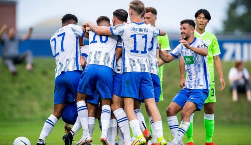 Gol no último minuto garante estreia vitoriosa do Hertha no Alemão Sub-19