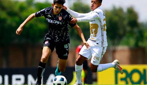 Necaxa segue na liderança invicta do Mexicano Sub-18