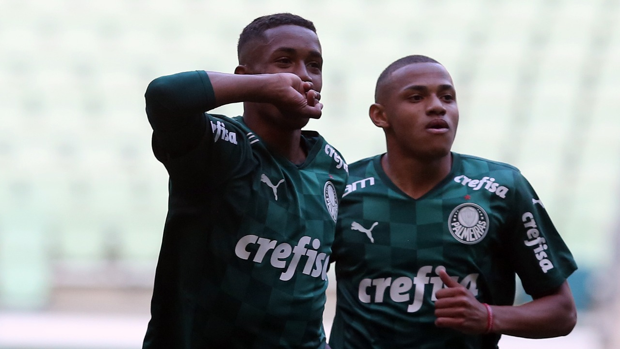 Palmeiras vence Fortaleza e assume vice-liderança do Brasileirão Sub-20