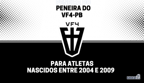 VF4-PB realizará peneira para três categorias