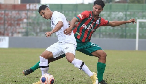 Santos perde pênalti e só empata com a Portuguesa Santista pelo Paulistão Sub-20