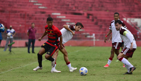 Nos Aflitos, Sport e Flamengo empatam sem gols pelo Brasileirão Sub-20