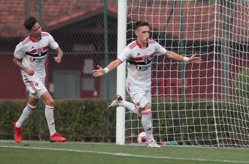 São Paulo goleia Grêmio Osasco e segue na ponta do seu grupo no Paulista Sub-20