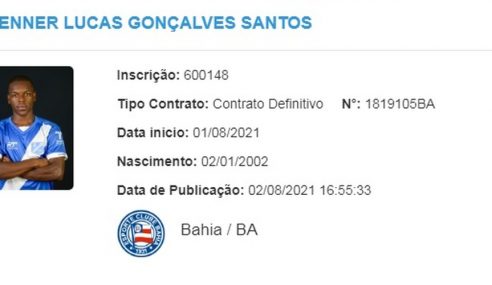 Bahia acerta contratação de atacante do Taubaté para o sub-20