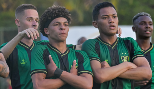 América-MG derrota Fortaleza e entra no G-8 do Brasileirão Sub-20