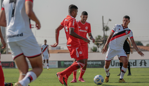 Com dois de Cadorini, Internacional bate Atlético-GO pelo Brasileirão Sub-20