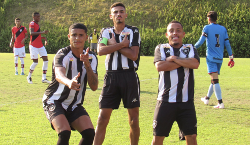 Botafogo derrota Atlético-GO e fica perto das quartas do Brasileirão Sub-20