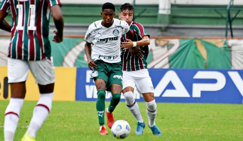 Fluminense e Palmeiras empatam e perdem chance de subir no Brasileirão Sub-20